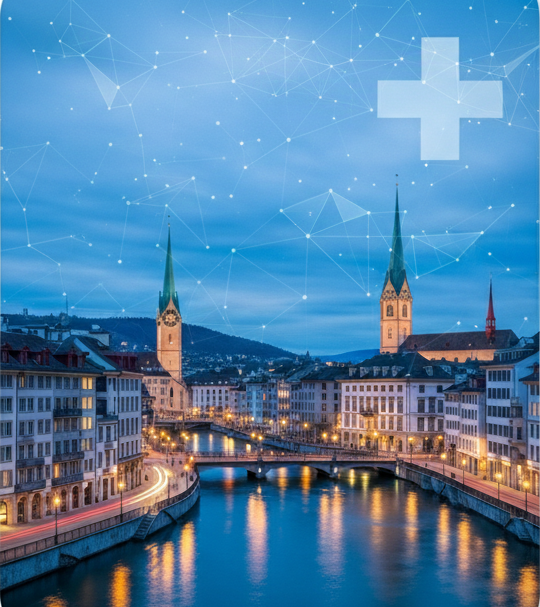 Zurich Skyline - Swiss Finance